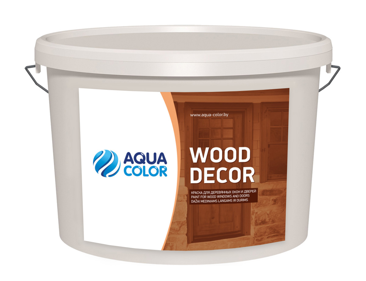 Краска для деревянных окон и дверей WOOD DÉCOR